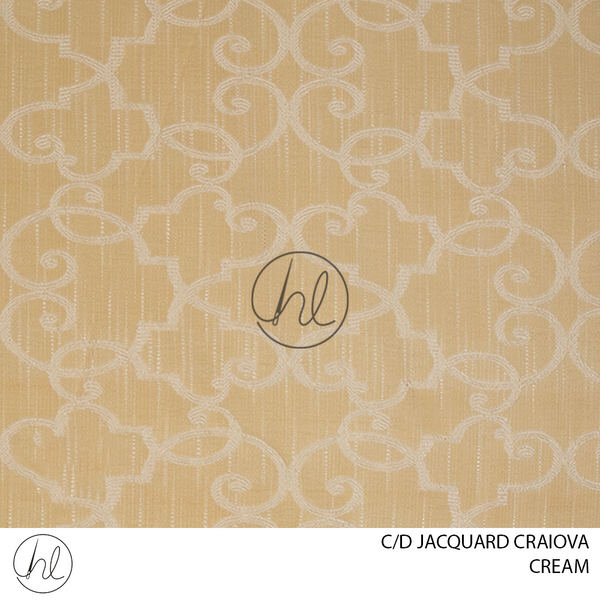 C/D Jacquard Craiova	(3113-20 CP)	(280cm)	(Cream)