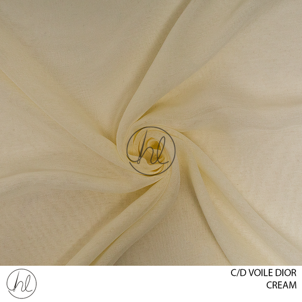 C/D Voile Dior (GFH098A)	(280cm)	(Cream)