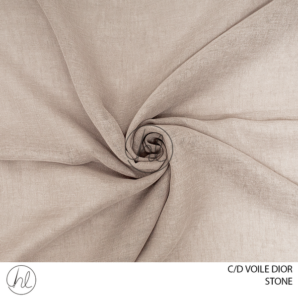 C/D Voile Dior(GFH098C) (280cm) (Stone)