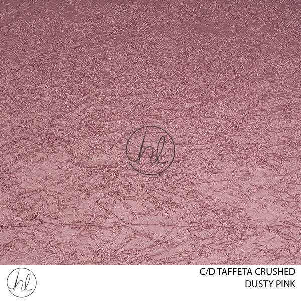 C/D Crushed Taffeta (CP) (280cm) (Dusty Pink)