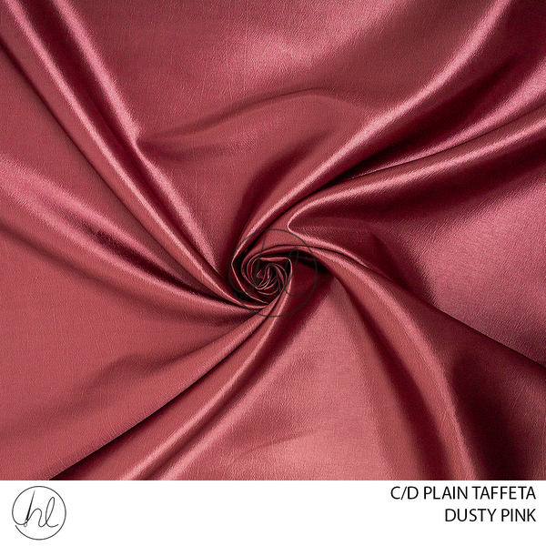 C/D Plain Taffeta (CP)(280cm) (Dusty Pink)