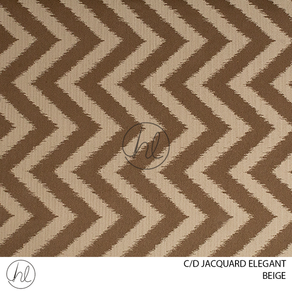 C/D Jacquard Elegant (2377 CP) (280cm) (Beige)