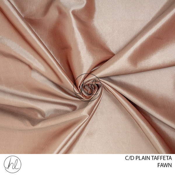 C/D Plain Taffeta (CP)(280cm) (Fawn)