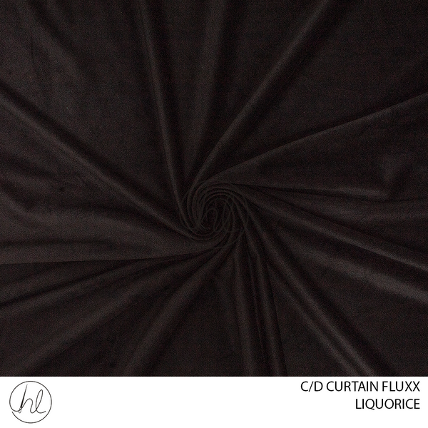 C/D Curtain Fluxx	(GZF001V CP)(280cm)	(Liquorice)