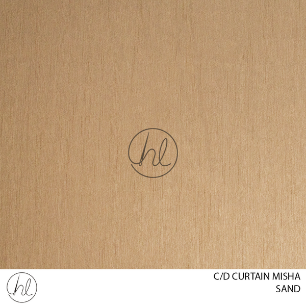 C/D Curtain Misha (GXX012E CP) (280cm) (Sand)