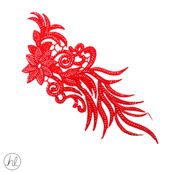 Motifs Fancy 	(13CMX35CM) (Red)