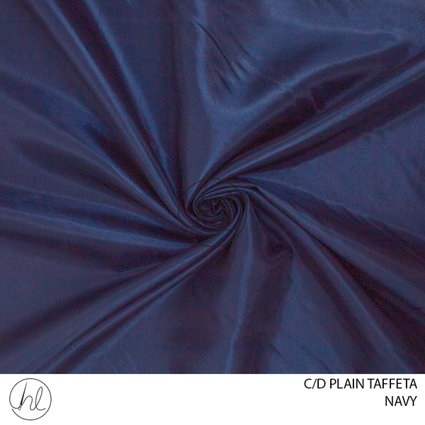 C/D Plain Taffeta (CP)(280cm)(Navy)