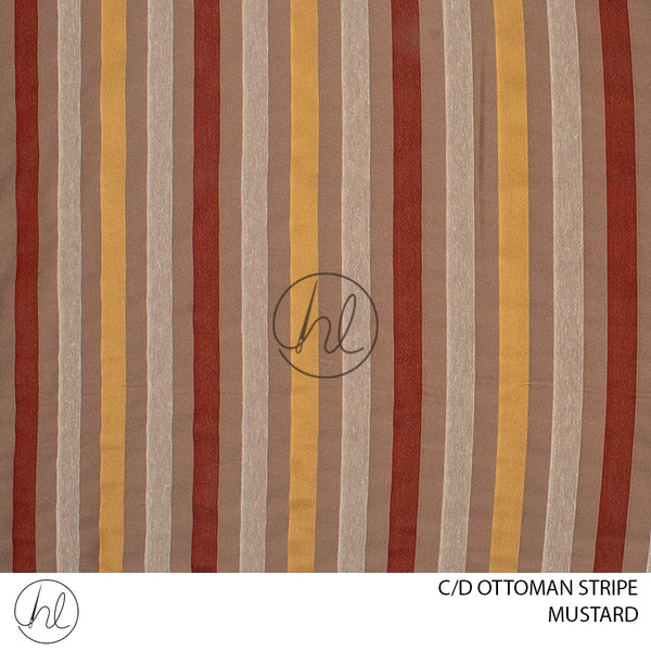 C/D Ottoman Stripe (705)(280cm) (Mustard)