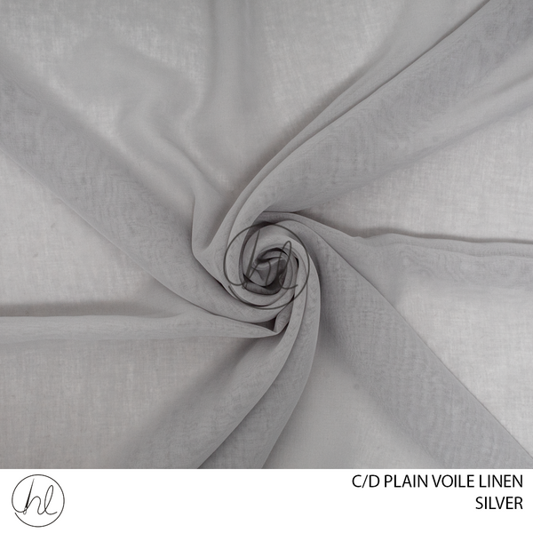 C/D Voile Linen Plain