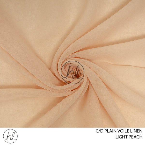 C/D Voile Linen Plain