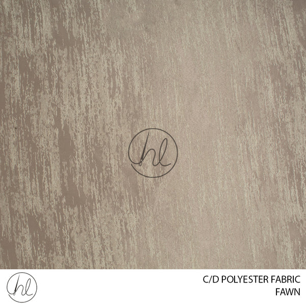 C/D Polyester Fabric (JY-11)(280cm)	(Fawn)