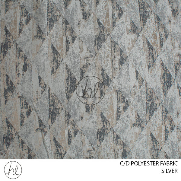 C/D Polyester Fabric (JY-14)(280cm)(Silver)