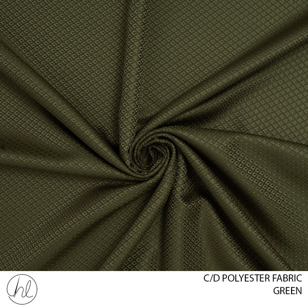 C/D Polyester Fabric (3905)(280cm)	(Green)