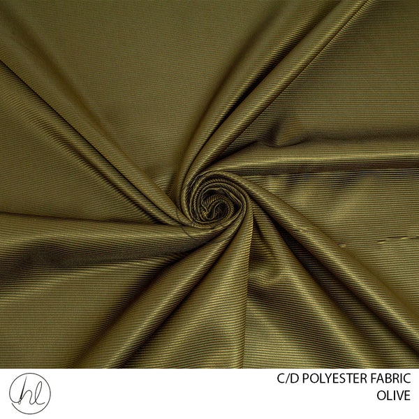 C/D Polyester Fabric(4314)	(280cm)	(Olive)