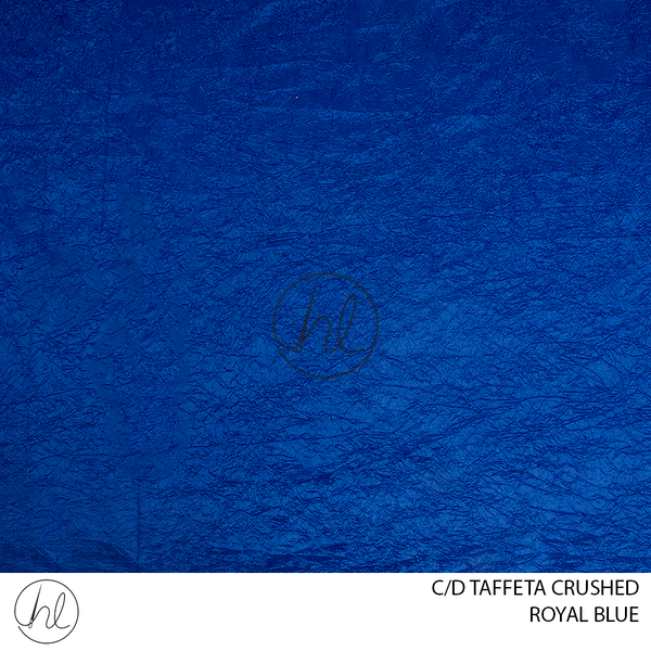 C/D Crushed Taffeta (CP) (280cm)(Royal Blue)