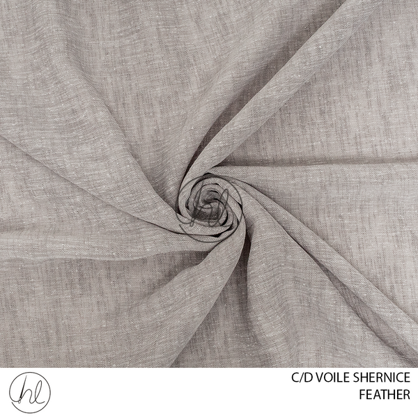 C/D Voile Shernice (GFH062H CP) (280cm) (Feather)