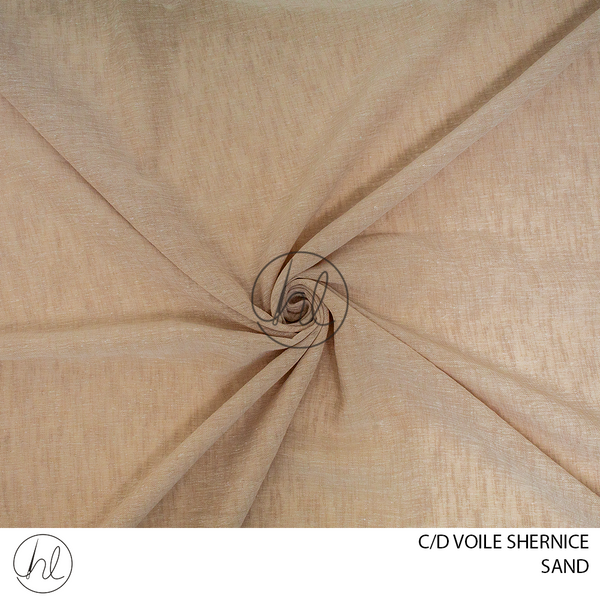 C/D Voile Shernice (GFH062D CP) (280cm) (Sand)