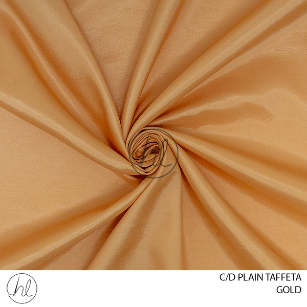 C/D Plain Taffeta (CP)(280cm) (Gold)