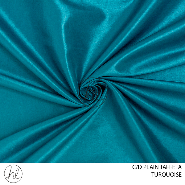 C/D Plain Taffeta (CP)(280cm)(Turquoise)