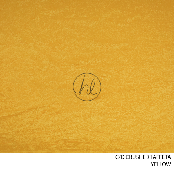 C/D Crushed Taffeta (CP)(280cm) (Yellow)