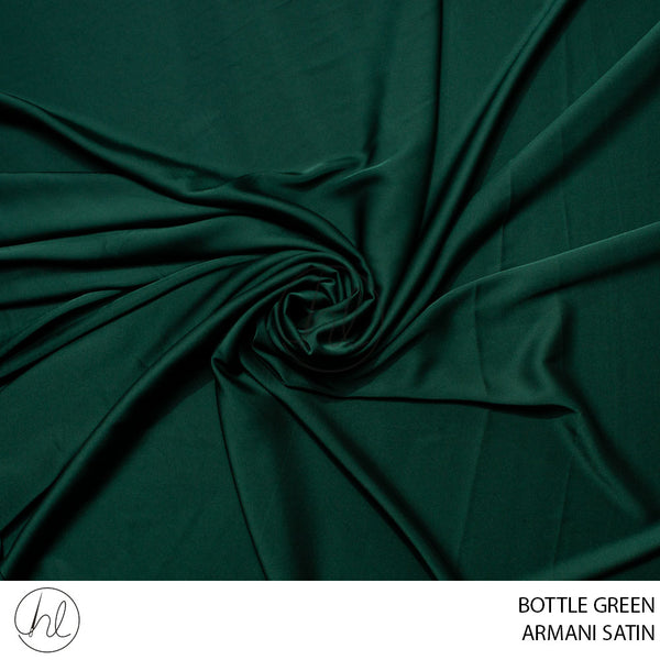 Armani Satin (781) Bottle Green (150cm) Per M