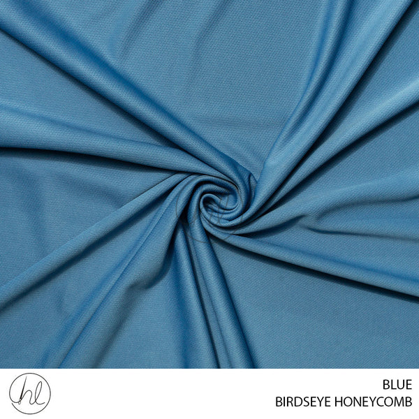 BIRDSEYE HONEYCOMB (781) BLUE (150CM) PER M