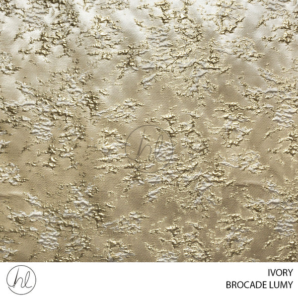 Brocade Lumy (53) Ivory (150cm) Per M