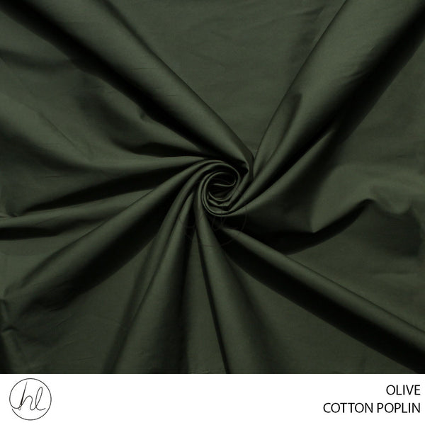 COTTON POLIN (53) OLIVE (150CM) PER M