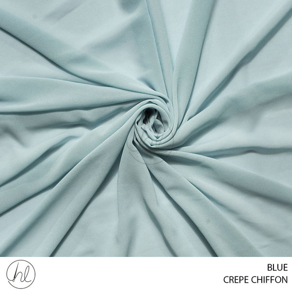 CREPE CHIFFON (781) BLUE (150CM) PER M
