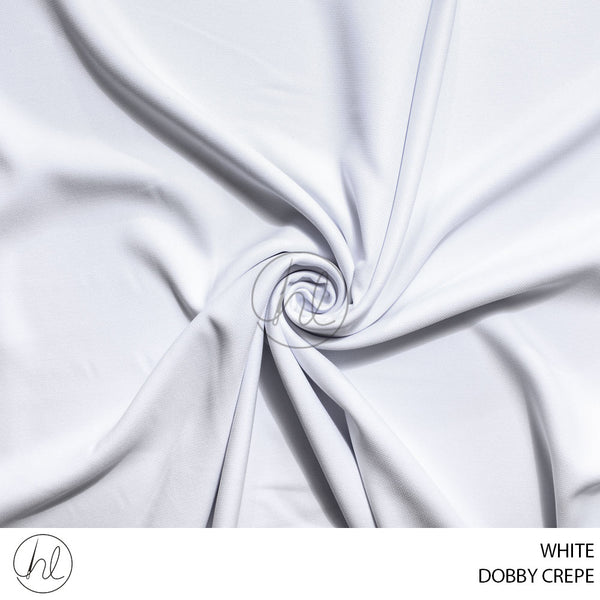 DOBBY CREPE (781) WHITE (150CM) PER M
