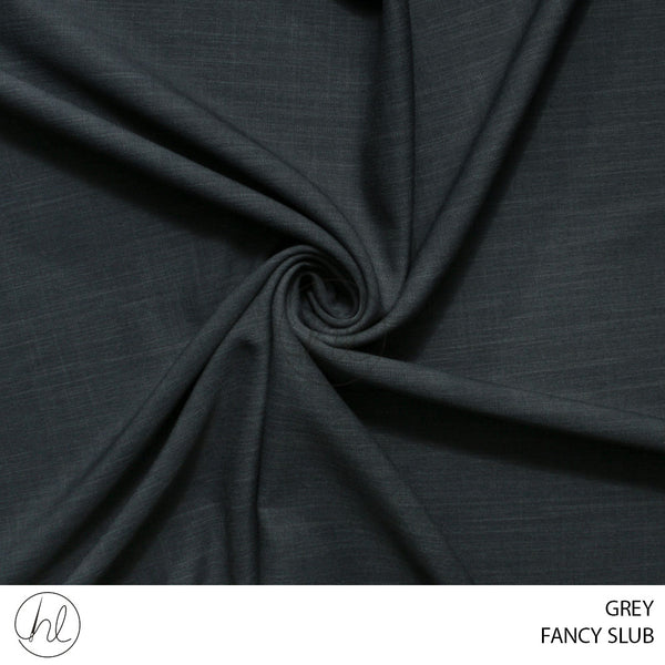 Fancy slub (51) grey (150cm) per m