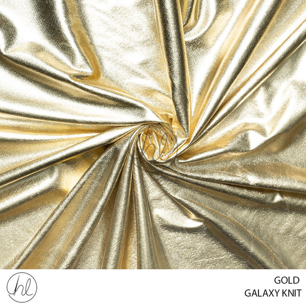 GALAXY KNIT (55) GOLD (150CM) PER M