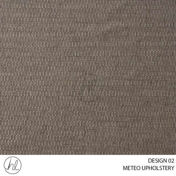 METEO UPHOLSTERY 54 (DESIGN 02) (TAUPE) (140CM WIDE) PER M