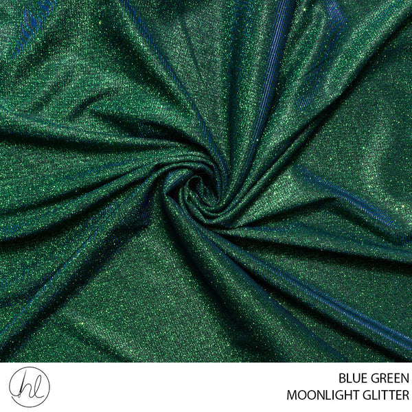 Moonlight Glitter (51) Blue Green (150cm) Per M