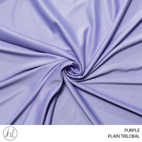 Plain Trilobal (781) Purple (150cm) Per M