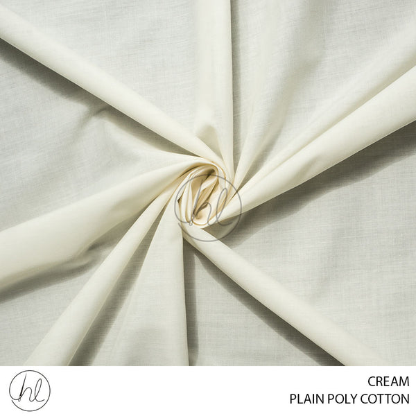 Plain Poly Cotton 112cm