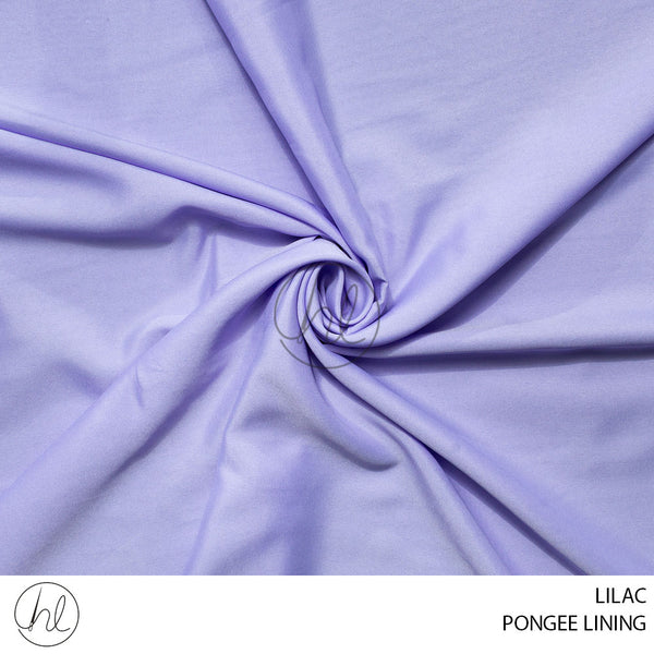 Pongee Lining (781) Lilac (150cm) Per M