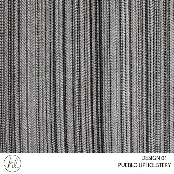 PUEBLO UPHOLSTERY 54 (CHARCOAL) (140CM WIDE) PER M  (BUY 20M OR MORE AT R79,99 PER M)