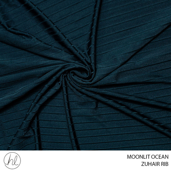 ZUHAIR RIB (51) MOONLIT OCEAN (150CM) PER M