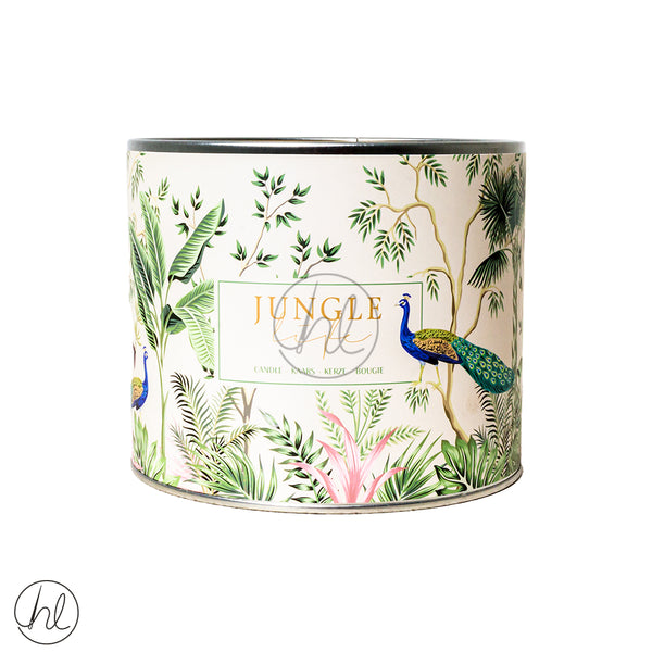 JUNGLE LIFE SCENTED CANDLE	(CC5061020)	(PEACOCK) (12X10CM)
