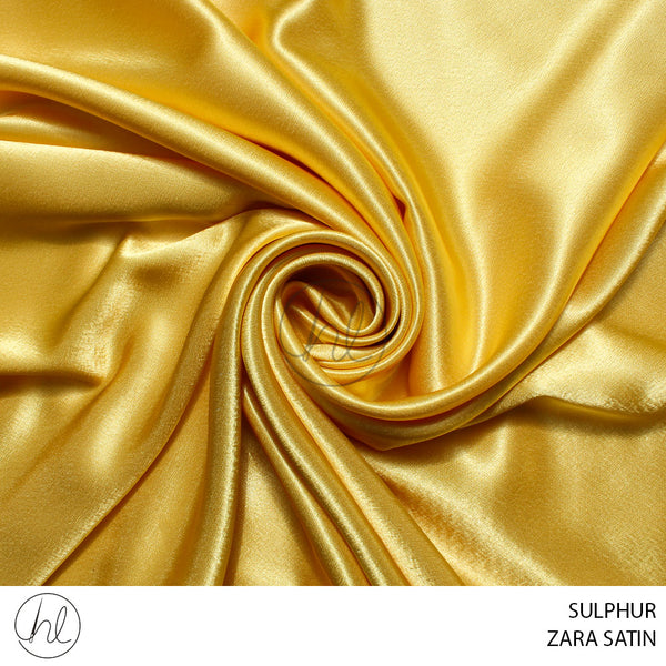 ZARA SATIN (2546) SULPHUR (150CM) PER M