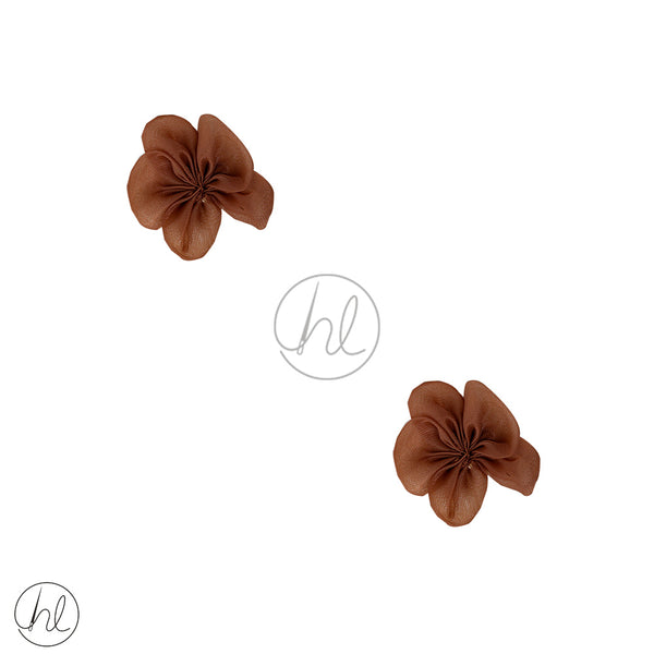 FLOWERS FANCY	(4CMX4CM)	L/BROWN)