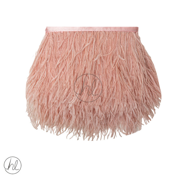 Ostrich Feathers   (20cm) (Dusty)