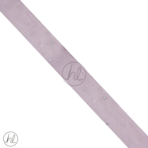 Ribbon Organza Star 38mm 550 Dusty Pink  Free