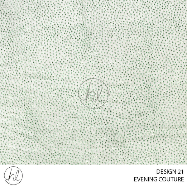 Evening Couture (51) Mint (Design 21) (150cm) Per M