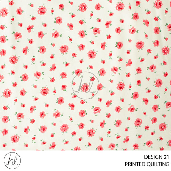 PRINTED QUILTING (51) MULTI (110CM) PER M