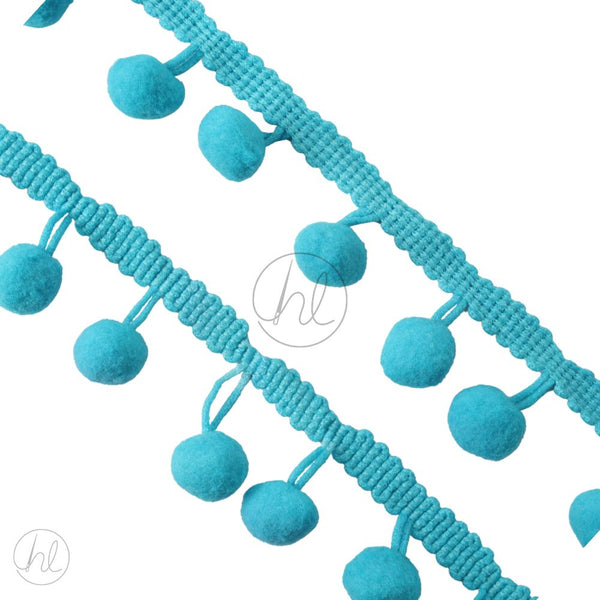 POM  POM  TURQUOISE FREE