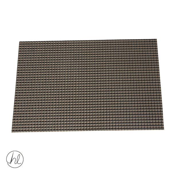 Placemats Gold/Blk