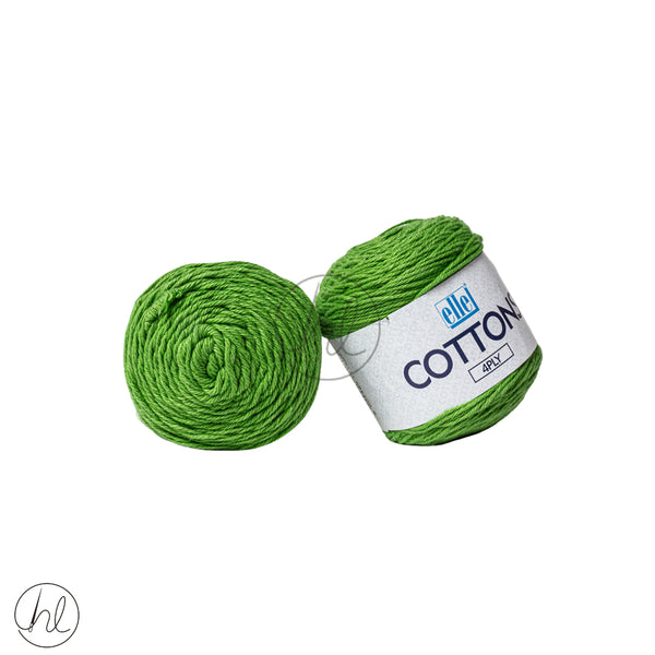 Elle Cotton 4Ply Pear  50g Free