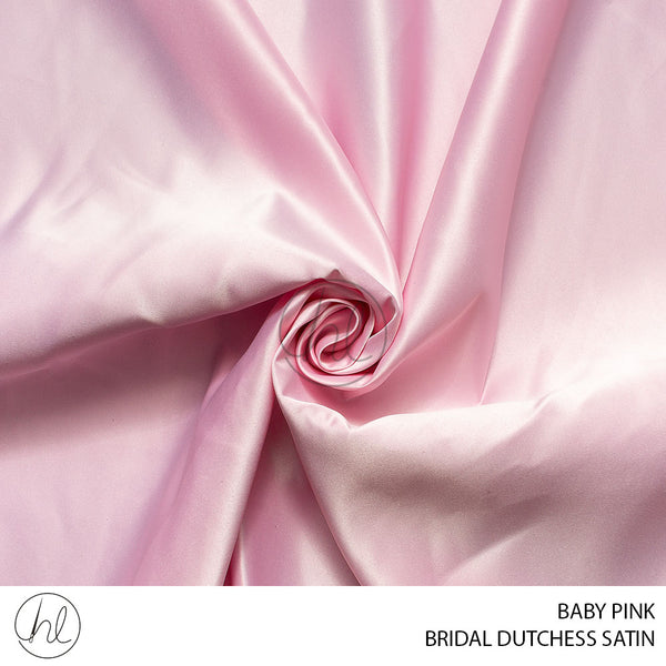 Bridal Dutchess Satin (781) Baby Pink (150cm) Per M